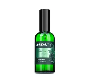 Asoa Hydrolat z mięty pieprzowej 5906660449348 - Toniki i hydrolaty do twarzy - miniaturka - grafika 1