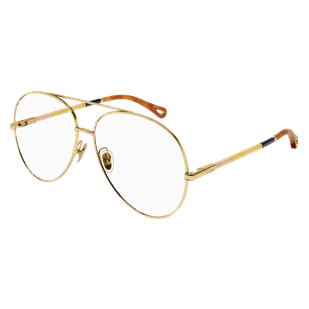 Okulary przeciwsłoneczne Chloé CH0114O 002 - Okulary korekcyjne, oprawki, szkła - miniaturka - grafika 1