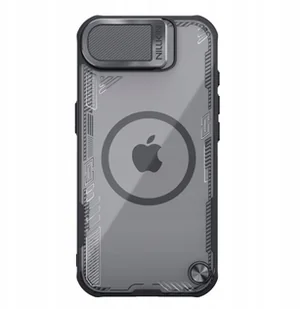 Etui Nillkin Iceblade Prop Magnetic z osłoną obiektywu i podstawką na iPhone 16e - czarne - Etui i futerały do telefonów - miniaturka - grafika 1