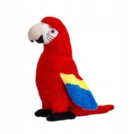 Lalki dla dziewczynek - PLUSZAK MASKOTKA PLUSZOWA PAPUGA ARA CZERWONA 40 CM - miniaturka - grafika 1