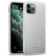Etui i futerały do telefonów - Etui na telefon komórkowy Apple iPhone 11 Pro Case Glitter Cover TPU, srebrne - miniaturka - grafika 1