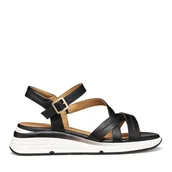 Sandały damskie - Sandały Geox D650JA 000BC C9999 Czarny - miniaturka - grafika 1