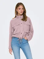Kurtki damskie - ONLY Kurtka w kolorze jasnoróżowym - miniaturka - grafika 1