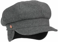 Czapki dla dzieci - Czapka Newsboy Camilla by Mayser, antracytowy, M (56-57 cm) - miniaturka - grafika 1