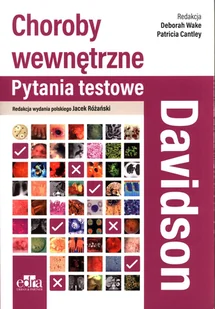 Edra Urban & Partner Davidson Choroby wewnętrzne Pytania testowe - Książki medyczne - miniaturka - grafika 1