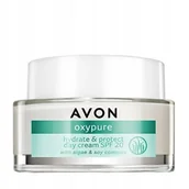 Kremy do twarzy - Avon Oxypure Ochronny krem na dzień, 50 ml - miniaturka - grafika 1
