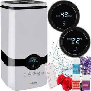 Nawilżacz powietrza Nawilżacz powietrza Ruhhy Nawilżacz powietrza ultradźwiękowy 4l z aromaterapią i jonizacją + 3 olejki - Nawilżacze powietrza - miniaturka - grafika 1
