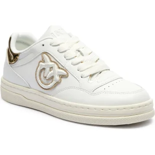 Pinko Skórzane sneakersy MANDY 11 - Moda i Uroda OUTLET - miniaturka - grafika 1