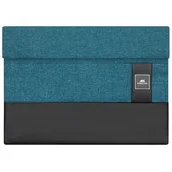 Torby na laptopy - Rivacase Pokrowiec Sleeve do MacBook 13,3" niebieski 8803-AQUA - miniaturka - grafika 1