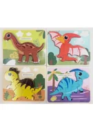 Puzzle - Puzzle drewniane dinozaury - miniaturka - grafika 1