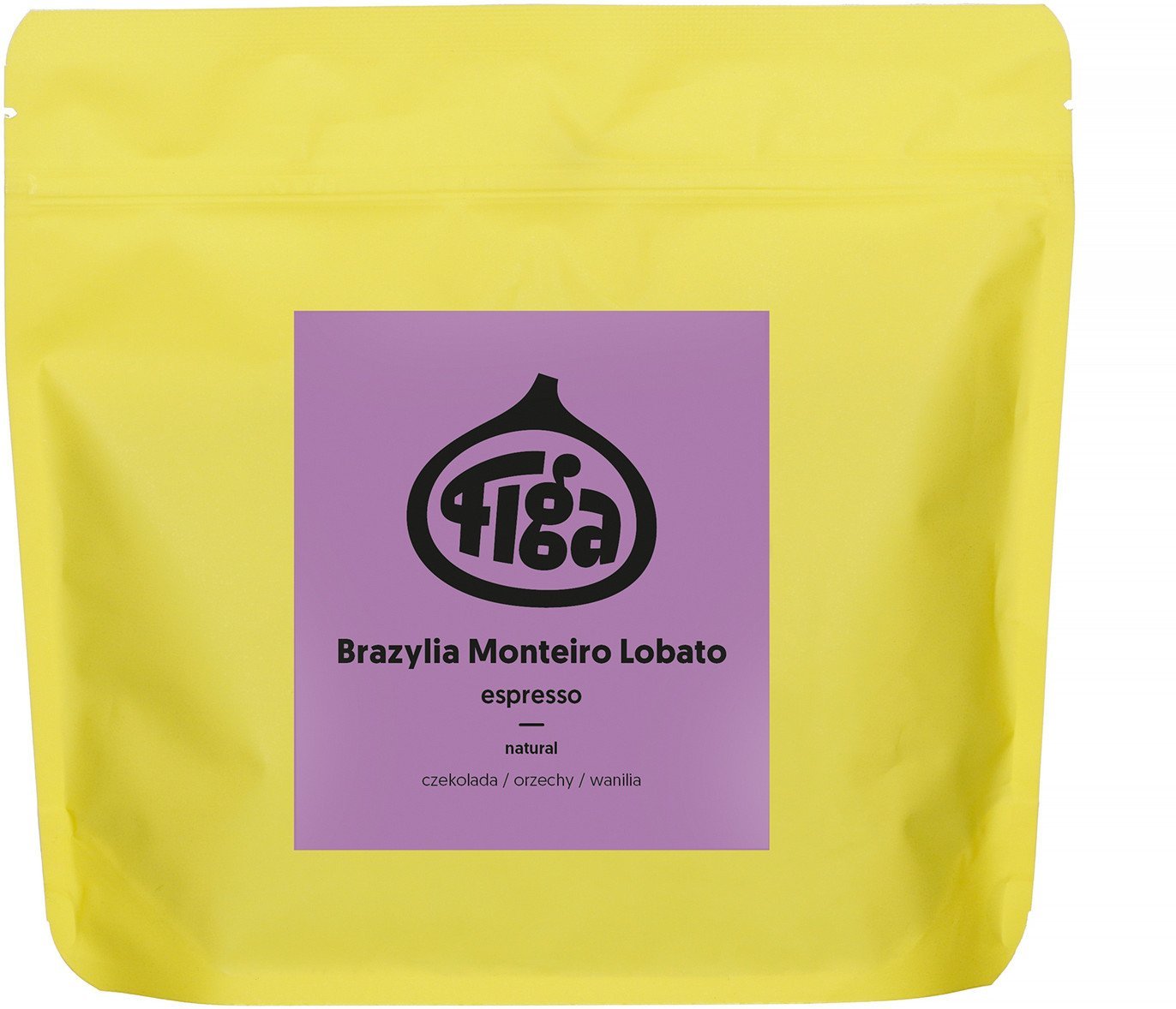 Figa Coffee - kawa ziarnista Brazylia Monteiro Lobato Natural Espresso 250 g