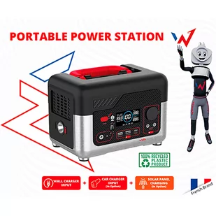 Wonder Wx600 Power Station - Przenośna stacja zasilania 300W 72800 mAh (Czarny) - Akcesoria do kolektorów i fotowoltaiki - miniaturka - grafika 9