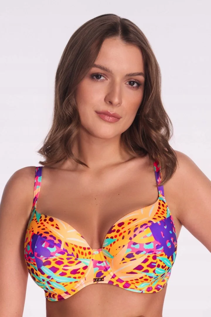 BIUSTONOSZ KĄPIELOWY SK 240 JUNGLE POP MAXI - JUNGLE POP, 100F AVA SWIMWEAR
