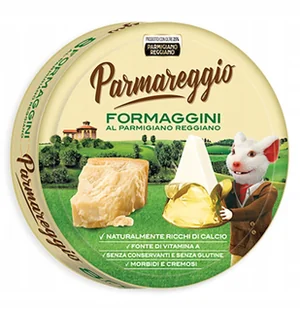 Ser Formaggini 140G Parmareggio Parmezan Trójkąty - Pasty warzywne - miniaturka - grafika 1