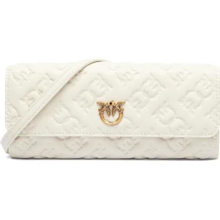 Pinko Skórzana kopertówka/portfel LOVE TINY BIRDS - Portfele - miniaturka - grafika 1