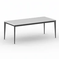 Stoły i stoliki do biura - B2B Partner Stół ACTION 2000 x 900 x 750 mm, biały 499374 - miniaturka - grafika 1