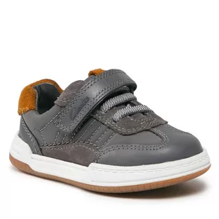Sneakersy Clarks Fawn Family 261751286 Grey - Buty dla chłopców - miniaturka - grafika 1