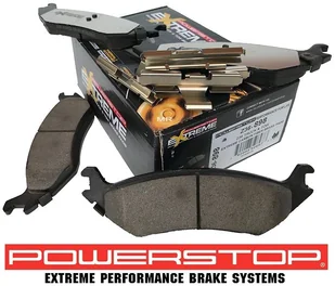 Tylne klocki Z36 + WIERCONE nacinane tarcze hamulcowe POWERSTOP EVOLUTION Dodge Durango 2004-2009 - Tarcze hamulcowe - miniaturka - grafika 7