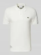 Koszulki męskie - Koszulka polo o kroju slim fit z naszywką z logo - miniaturka - grafika 1