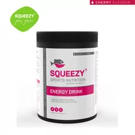 Produkty energetyczne i izotoniki - SQUEEZY Napój węglowodanowy ENERGY DRINK 650 g wiśniowy - miniaturka - grafika 1