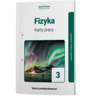 Podręczniki dla liceum - OPERON Fizyka LO 3 Karty pracy ucznia ZP OPERON - Anna Dobosz - miniaturka - grafika 1