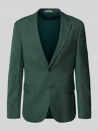 Marynarki męskie - Marynarka na 2 guziki o kroju slim fit z dodatkiem wiskozy - miniaturka - grafika 1