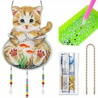 Malowanie po numerach - Diamond Painting Haft Diamentowy Zestaw Mozaika 5D Zawieszka - miniaturka - grafika 1