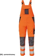 Odzież robocza - CERVA MAX VIVO HV - ogrodniczki - pomarańczowy 60 - miniaturka - grafika 1