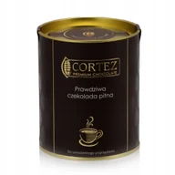 Zdrowa żywność - Cortez Prawdziwa Czekolada pitna ciemna 200g - miniaturka - grafika 1