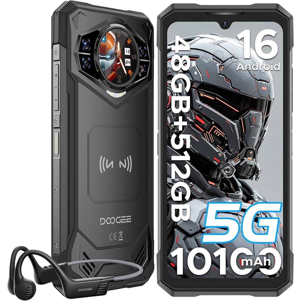 Doogee S200 X VIP 5G 12/512GB Czarny