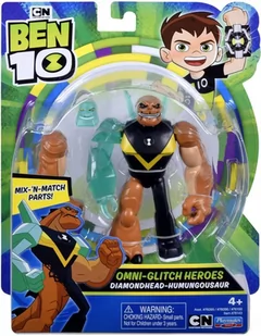 Ben 10 Omni-Glitch Diamondhead-Humungousaur Epee - Figurki dla dzieci - miniaturka - grafika 1