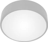 Lampy sufitowe - Lampa sufitowa Orno OVO plafon LED, 43W, 4000K, 4750lm, szara stal, klosz szklany matowy, IP20, ? 400 - miniaturka - grafika 1