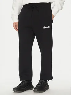 Nike Spodnie dresowe FB7127 Czarny Standard Fit - Spodnie sportowe męskie - miniaturka - grafika 1