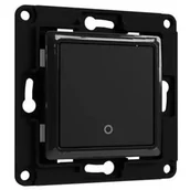 Systemy inteligentnych domów - Przełącznik zasilania Shelly WS1, 1tlačítkový, bez rámečku (SHELLY-WS1-B) Czarny - miniaturka - grafika 1