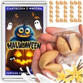 Pieczywo chrupkie - CIASTECZKA Z WRÓŻBĄ zabawa na Halloween Magia Losu ciastka dla dzieci 100 - miniaturka - grafika 1