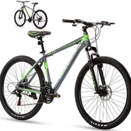 Rowery - Nicebike Waltx WX04 27,5 cala Szaro-zielony - miniaturka - grafika 1