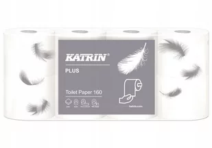 Katrin Papier toaletowy PLUS Toilet 160 112966 - Papier toaletowy - miniaturka - grafika 1
