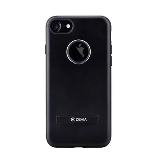Devia Nakładka iView do iPhone 7 czarna BRA004681 - Etui i futerały do telefonów - miniaturka - grafika 1