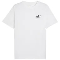 Koszulki sportowe męskie - Koszulka męska Puma ESS Small No. 1 Logo Tee Rozmiar: L / Kolor: biały - miniaturka - grafika 1