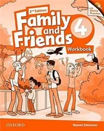 Podręczniki dla szkół podstawowych - Family and Friends 2E 4+Online Practice WB OXFORD - Wysyłka od 3,99 - miniaturka - grafika 1