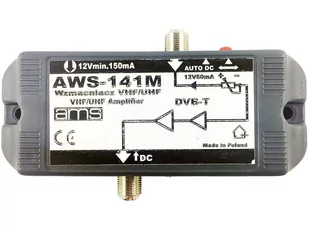 AMS Wzmacniacz antenowy wewnętrzny AWS-141M AWS-141M - Wzmacniacze antenowe - miniaturka - grafika 1