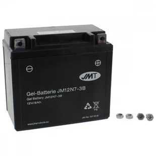 Akumulator żelowy JMT JM12N7-3B GEL - Akumulatory motocyklowe - miniaturka - grafika 1
