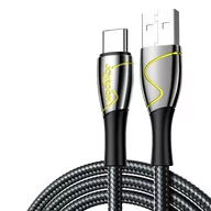 Kable USB - Joyroom Mermaid series kabel USB - USB Typ C 3A 2m czarny (S-2030K6) - miniaturka - grafika 1