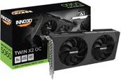 Karty graficzne - INNO3D RTX 5060 Twin X2 OC 8GB N50602-08D7X-195071N - miniaturka - grafika 1