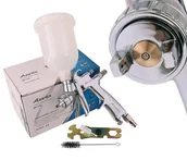 Pozostałe narzędzia pneumatyczne - Pistolet lakierniczy AUARITA MINI LVMP MP-102 Dysza 0,8mm - miniaturka - grafika 1