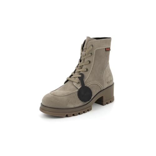 Kickers Damskie sztyblety kick-hello, srebro, 40 EU
