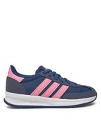 Buty dla dziewczynek - adidas Sneakersy Run 70s 2.0 Shoes Kids JI2246 Granatowy - miniaturka - grafika 1