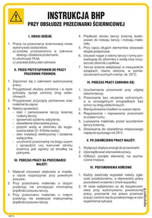 IAC12 INSTRUKCJA BHP PRZY OBSŁUDZE PRZECINARKI ŚCIERNICOWEJ, FN - FOLIA SAMOPRZYLEPNA; (245X350MM) - Instrukcje stanowiskowe BHP - miniaturka - grafika 1