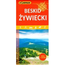 Wydawnictwo Compass compass. Beskid Żywiecki. Mapa turystyczna 1:50 000 praca zbiorowa - Atlasy i mapy - miniaturka - grafika 1