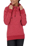 Swetry damskie - Alife and Kickin damska bluza SarahAK B bluza damska bluza z kapturem sweter XS-XXL, Cranberry Melange, XL, Żurawina melanż - miniaturka - grafika 1